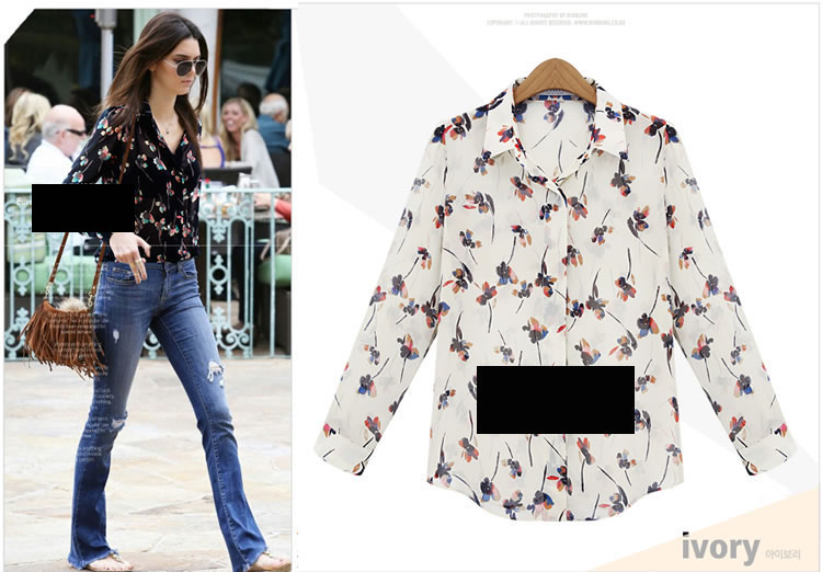 WT6073 Europe Chiffon Top Almond